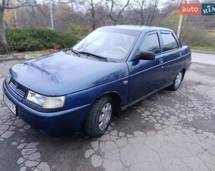 Синій ВАЗ 2110, об'ємом двигуна 1.6 л та пробігом 209 тис. км за 1600 $, фото 1 на Automoto.ua