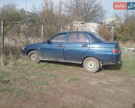Синий ВАЗ 2110, объемом двигателя 1.6 л и пробегом 157 тыс. км за 1600 $, фото 1 на Automoto.ua