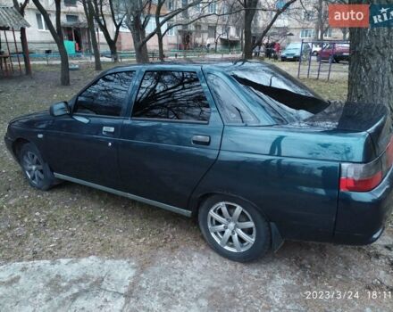 Синий ВАЗ 2110, объемом двигателя 1.6 л и пробегом 270 тыс. км за 1600 $, фото 1 на Automoto.ua