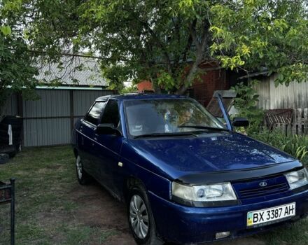 Синий ВАЗ 2110, объемом двигателя 1.6 л и пробегом 200 тыс. км за 650 $, фото 1 на Automoto.ua