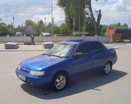 Синий ВАЗ 2110, объемом двигателя 1.6 л и пробегом 200 тыс. км за 1750 $, фото 1 на Automoto.ua