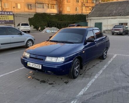 Синий ВАЗ 2110, объемом двигателя 1.6 л и пробегом 260 тыс. км за 1605 $, фото 1 на Automoto.ua