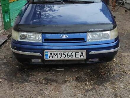 Синий ВАЗ 2110, объемом двигателя 1.6 л и пробегом 321 тыс. км за 1999 $, фото 1 на Automoto.ua