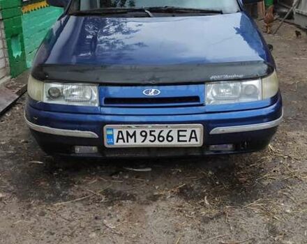 Синій ВАЗ 2110, об'ємом двигуна 1.6 л та пробігом 321 тис. км за 1999 $, фото 1 на Automoto.ua