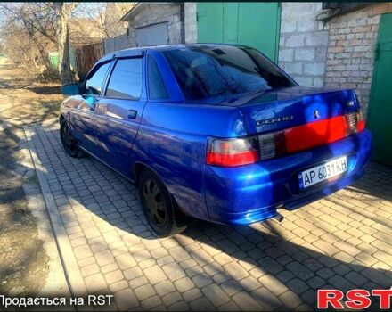 Синий ВАЗ 2110, объемом двигателя 1.6 л и пробегом 254 тыс. км за 2200 $, фото 1 на Automoto.ua