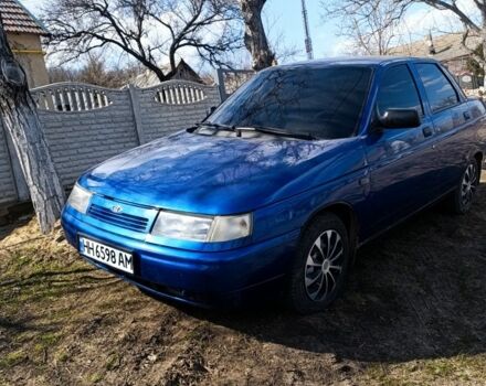 Синий ВАЗ 2110, объемом двигателя 1.6 л и пробегом 110 тыс. км за 2550 $, фото 1 на Automoto.ua