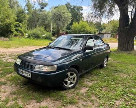 Синий ВАЗ 2110, объемом двигателя 1.5 л и пробегом 210 тыс. км за 1350 $, фото 1 на Automoto.ua