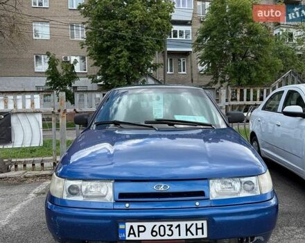 Синий ВАЗ 2110, объемом двигателя 1.6 л и пробегом 255 тыс. км за 1600 $, фото 1 на Automoto.ua