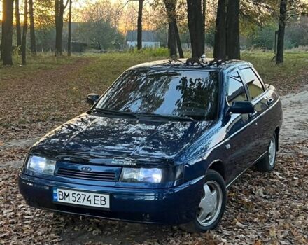 Синий ВАЗ 2110, объемом двигателя 1.5 л и пробегом 200 тыс. км за 1700 $, фото 1 на Automoto.ua