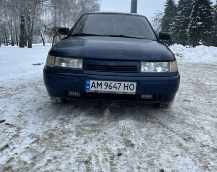 Синий ВАЗ 2110, объемом двигателя 1.6 л и пробегом 261 тыс. км за 1600 $, фото 1 на Automoto.ua