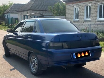 Синий ВАЗ 2110, объемом двигателя 1.6 л и пробегом 150 тыс. км за 1750 $, фото 1 на Automoto.ua