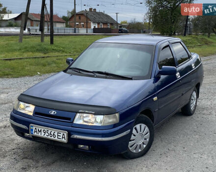 Синий ВАЗ 2110, объемом двигателя 1.6 л и пробегом 327 тыс. км за 1650 $, фото 1 на Automoto.ua