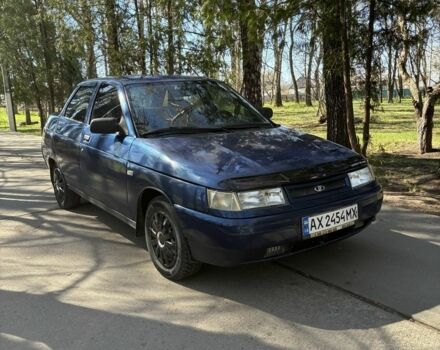 Синий ВАЗ 2110, объемом двигателя 1.6 л и пробегом 193 тыс. км за 1250 $, фото 1 на Automoto.ua