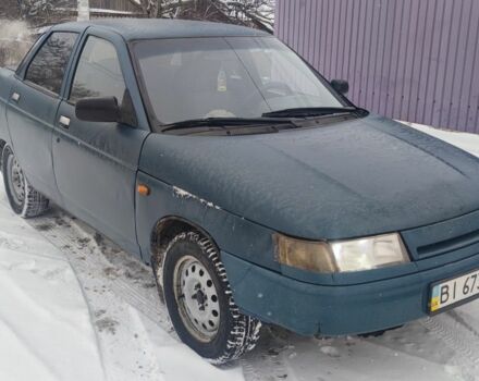 Синій ВАЗ 2110, об'ємом двигуна 1.6 л та пробігом 300 тис. км за 1200 $, фото 1 на Automoto.ua