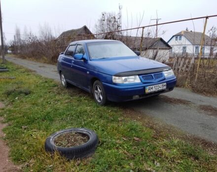 Синій ВАЗ 2110, об'ємом двигуна 1.6 л та пробігом 89 тис. км за 1000 $, фото 1 на Automoto.ua