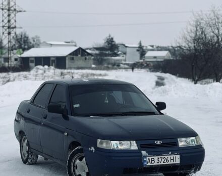 Синий ВАЗ 2110, объемом двигателя 1.6 л и пробегом 282 тыс. км за 1500 $, фото 1 на Automoto.ua