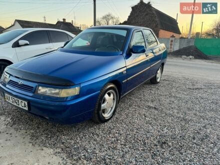 Синий ВАЗ 2110, объемом двигателя 1.6 л и пробегом 198 тыс. км за 3000 $, фото 1 на Automoto.ua
