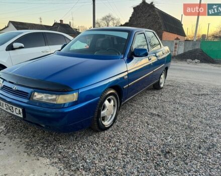 Синий ВАЗ 2110, объемом двигателя 1.6 л и пробегом 198 тыс. км за 3000 $, фото 1 на Automoto.ua