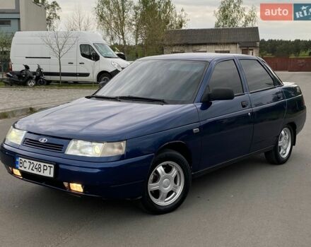 Синий ВАЗ 2110, объемом двигателя 1.6 л и пробегом 62 тыс. км за 2400 $, фото 1 на Automoto.ua