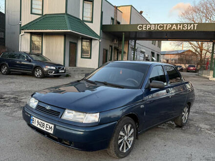 Синий ВАЗ 2110, объемом двигателя 1.6 л и пробегом 180 тыс. км за 2000 $, фото 1 на Automoto.ua