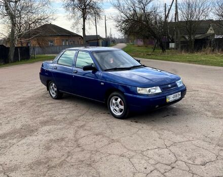 Синий ВАЗ 2110, объемом двигателя 1.6 л и пробегом 120 тыс. км за 1850 $, фото 1 на Automoto.ua