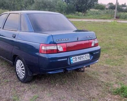 Синій ВАЗ 2110, об'ємом двигуна 1.6 л та пробігом 200 тис. км за 1899 $, фото 1 на Automoto.ua