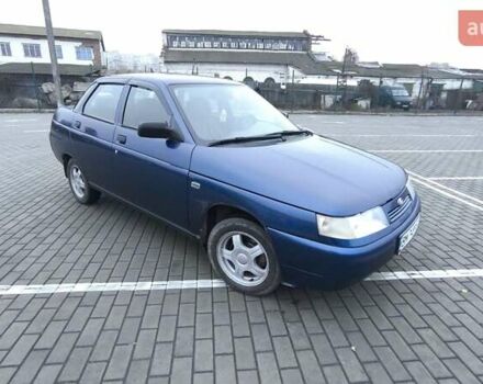 Синий ВАЗ 2110, объемом двигателя 1.6 л и пробегом 128 тыс. км за 3300 $, фото 1 на Automoto.ua