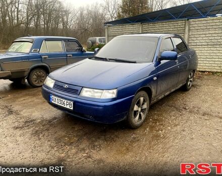 Синий ВАЗ 2110, объемом двигателя 1.6 л и пробегом 230 тыс. км за 1800 $, фото 1 на Automoto.ua