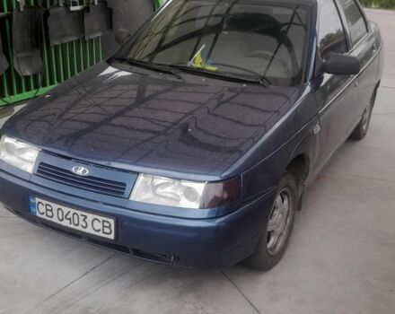 Синий ВАЗ 2110, объемом двигателя 1.6 л и пробегом 220 тыс. км за 2100 $, фото 1 на Automoto.ua