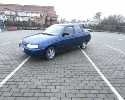 Синий ВАЗ 2110, объемом двигателя 1.6 л и пробегом 128 тыс. км за 3300 $, фото 1 на Automoto.ua