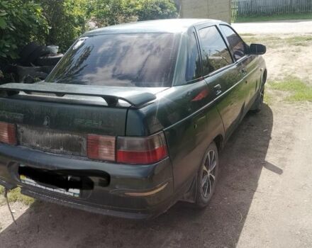 Зеленый ВАЗ 2110, объемом двигателя 1.5 л и пробегом 371 тыс. км за 1700 $, фото 1 на Automoto.ua