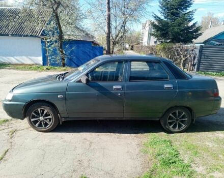 Зеленый ВАЗ 2110, объемом двигателя 1.6 л и пробегом 2 тыс. км за 1800 $, фото 1 на Automoto.ua