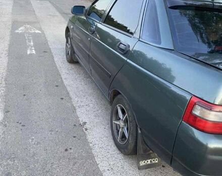 Зеленый ВАЗ 2110, объемом двигателя 1.6 л и пробегом 213 тыс. км за 1950 $, фото 1 на Automoto.ua