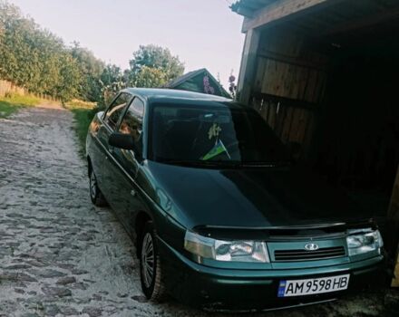 Зелений ВАЗ 2110, об'ємом двигуна 1.6 л та пробігом 100 тис. км за 2200 $, фото 3 на Automoto.ua