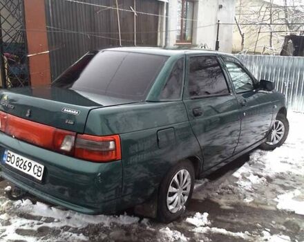 Зеленый ВАЗ 2110, объемом двигателя 1.6 л и пробегом 220 тыс. км за 2500 $, фото 3 на Automoto.ua