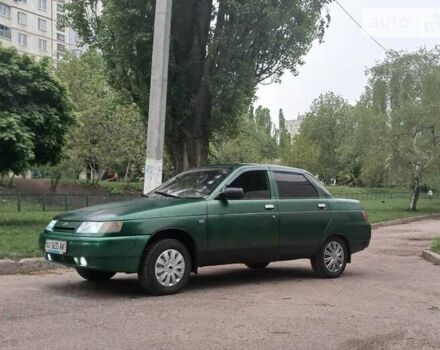 Зеленый ВАЗ 2110, объемом двигателя 1.5 л и пробегом 320 тыс. км за 1600 $, фото 1 на Automoto.ua