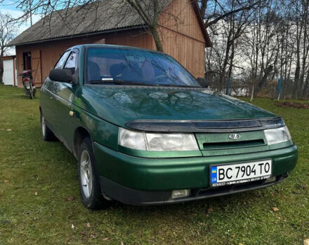 Зеленый ВАЗ 2110, объемом двигателя 1.5 л и пробегом 370 тыс. км за 1700 $, фото 2 на Automoto.ua