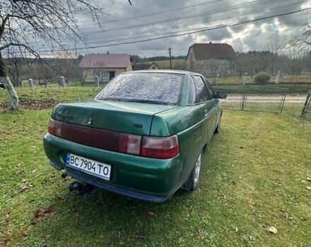 Зеленый ВАЗ 2110, объемом двигателя 1.5 л и пробегом 370 тыс. км за 1700 $, фото 1 на Automoto.ua