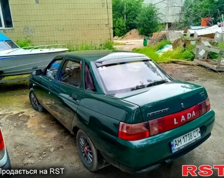 Зелений ВАЗ 2110, об'ємом двигуна 1.5 л та пробігом 320 тис. км за 1850 $, фото 1 на Automoto.ua