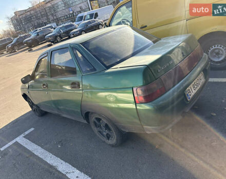 Зеленый ВАЗ 2110, объемом двигателя 1.5 л и пробегом 333 тыс. км за 900 $, фото 4 на Automoto.ua