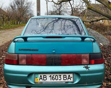 Зеленый ВАЗ 2110, объемом двигателя 1.5 л и пробегом 196 тыс. км за 1200 $, фото 2 на Automoto.ua