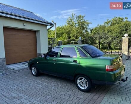 Зеленый ВАЗ 2110, объемом двигателя 1.5 л и пробегом 377 тыс. км за 1500 $, фото 1 на Automoto.ua