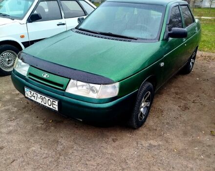 Зеленый ВАЗ 2110, объемом двигателя 1.5 л и пробегом 58 тыс. км за 1350 $, фото 1 на Automoto.ua