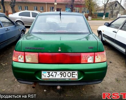 Зеленый ВАЗ 2110, объемом двигателя 1.5 л и пробегом 58 тыс. км за 1350 $, фото 4 на Automoto.ua