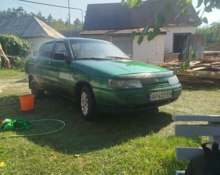 Зеленый ВАЗ 2110, объемом двигателя 1.5 л и пробегом 230 тыс. км за 1000 $, фото 4 на Automoto.ua