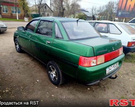 Зеленый ВАЗ 2110, объемом двигателя 1.5 л и пробегом 58 тыс. км за 1350 $, фото 5 на Automoto.ua