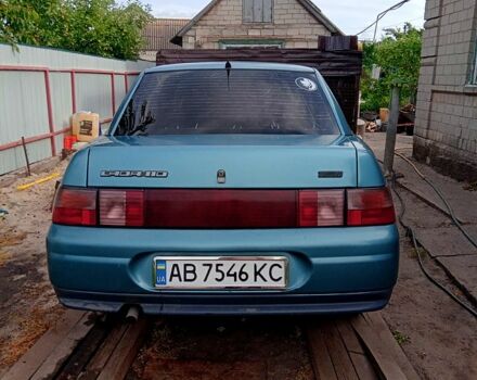 Зеленый ВАЗ 2110, объемом двигателя 1.5 л и пробегом 177 тыс. км за 1600 $, фото 10 на Automoto.ua