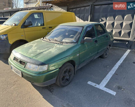 Зеленый ВАЗ 2110, объемом двигателя 1.5 л и пробегом 333 тыс. км за 900 $, фото 6 на Automoto.ua