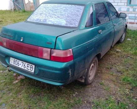 Зеленый ВАЗ 2110, объемом двигателя 0 л и пробегом 110 тыс. км за 1000 $, фото 4 на Automoto.ua