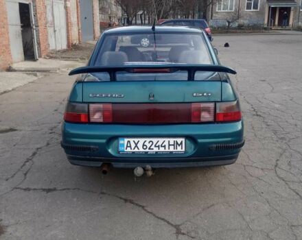 Зеленый ВАЗ 2110, объемом двигателя 1.5 л и пробегом 175 тыс. км за 1550 $, фото 2 на Automoto.ua